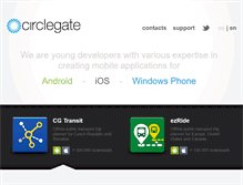 Tablet Screenshot of circlegate.com